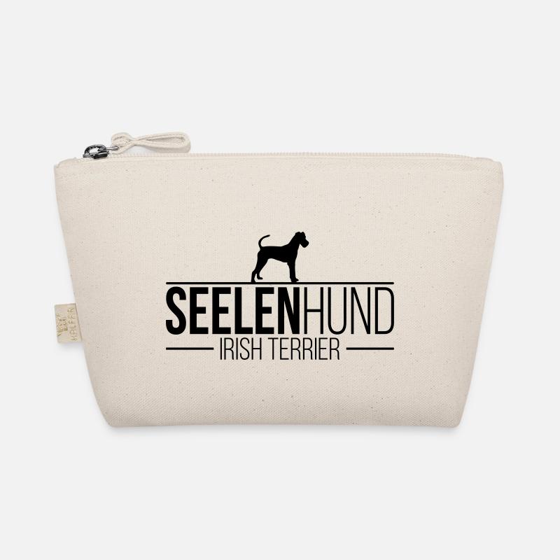 IRISH TERRIER Seelenhund - Bio-Täschchen - Natur