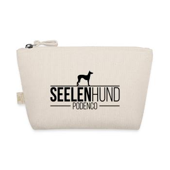 PODENCO Seelenhund Hunde Hund Hundespruch - Bio-Täschchen - Natur - Vorne