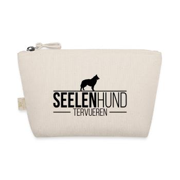 TERVUEREN Seelenhund Hunde Hund Hundespruch - Bio-Täschchen - Natur - Vorne