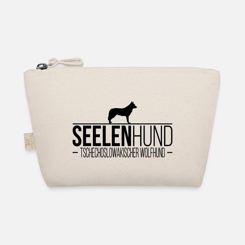 TSCHECHOSLOWAKISCHER WOLFHUND Seelenhund - Bio-Täschchen - Natur