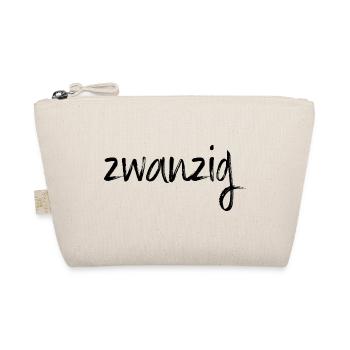 20 zwanzig 20. Geburtstag Geschenk - Bio-Täschchen - Natur - Vorne
