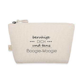 Geschenk für Boogie-Woogie Tänzer - Bio-Täschchen - Natur - Vorne