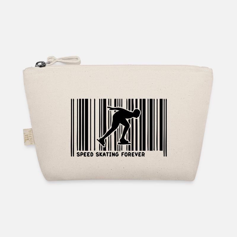 code barre speed skating skateur - Trousse biologique - nature
