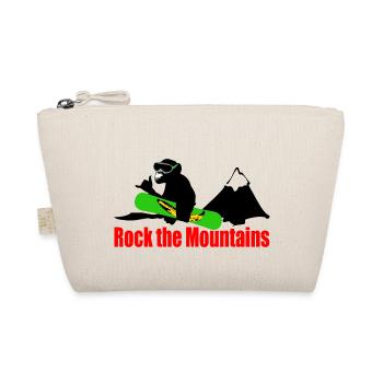 rock the mountains - Bio-Täschchen - Natur - Vorne
