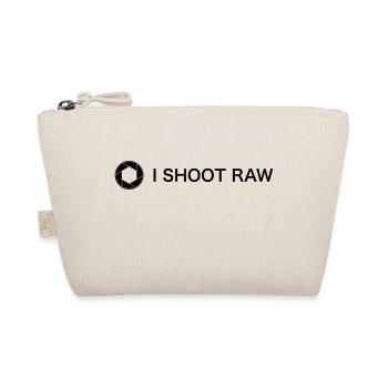 I shoot raw - Bio-Täschchen - Natur - Vorne