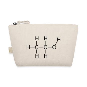 Ethanol Alcohol structural formula - Organic Pouch - nature - Front