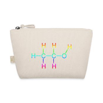 Ethanol Alcohol structural formula - Organic Pouch - nature - Front