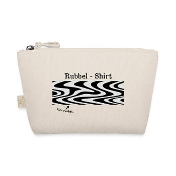 Rubbel Feld Shirt - Bio-Täschchen - Natur - Vorne
