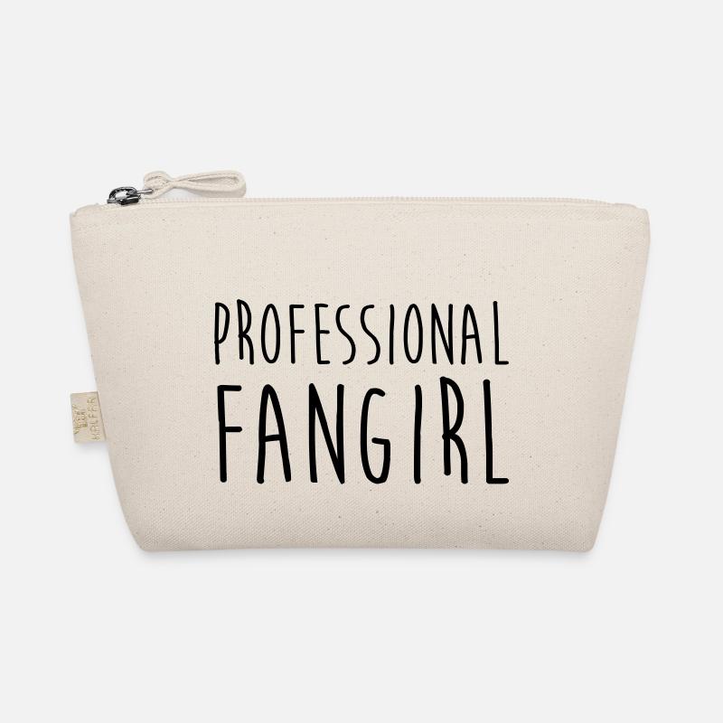 Professional Fangirl - Bio-Täschchen - Natur