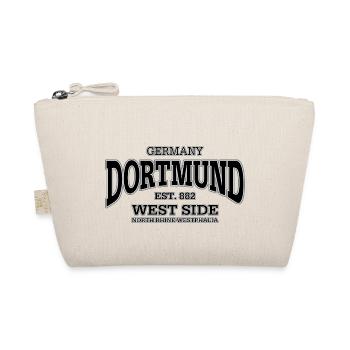 Dortmund (black) - Bio-Täschchen - Natur - Vorne
