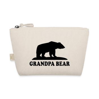 GRANDPA BEAR - Organic Pouch - nature - Front
