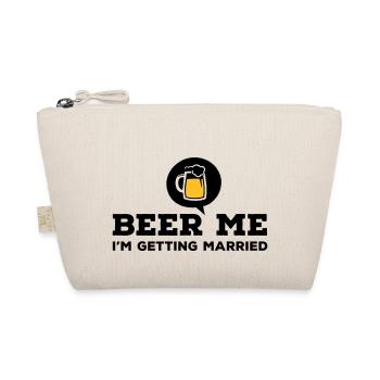 Beer Me I am Getting Married Bachelor Party - Bio-Täschchen - Natur - Vorne
