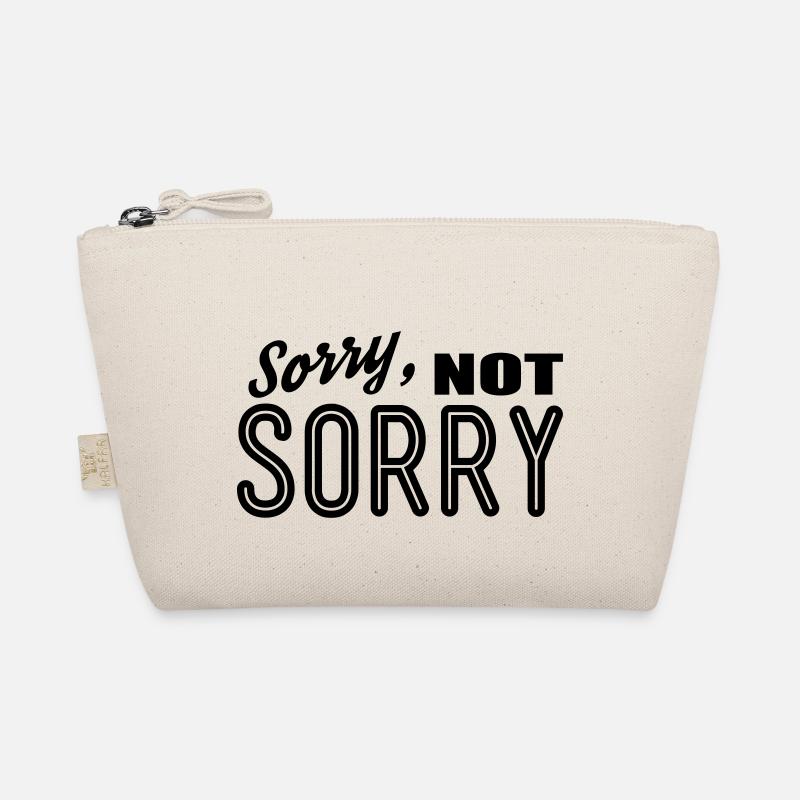 sorry not sorry Bio-Täschchen