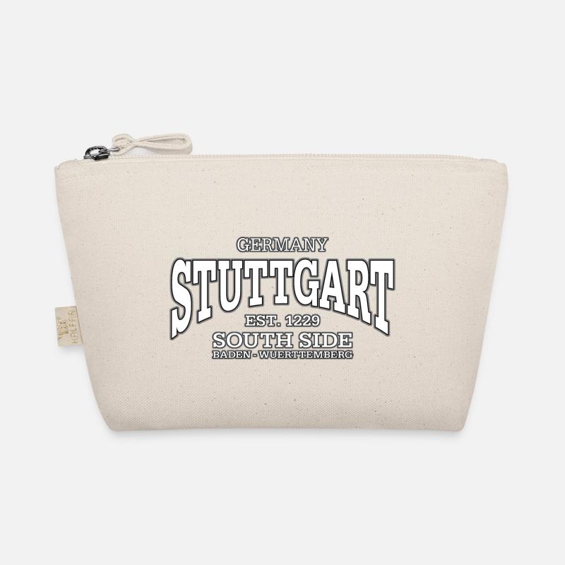 Stuttgart (white) Bio-Täschchen