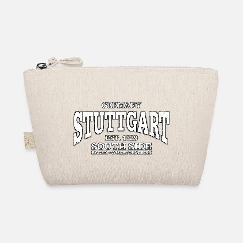 Stuttgart (white oldstyle) - Organic Pouch - nature