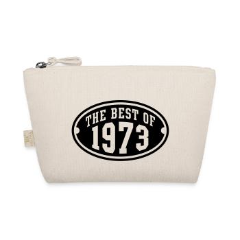 THE BEST OF 1973 - Birthday Geburtstag Design - Bio-Täschchen - Natur - Vorne
