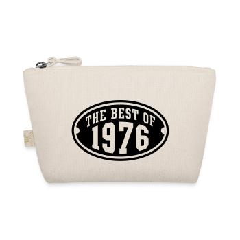 THE BEST OF 1976 - Birthday Geburtstag Design - Bio-Täschchen - Natur - Vorne