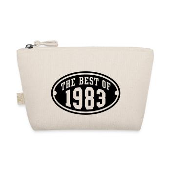 THE BEST OF 1983 - Birthday Geburtstag Design - Organic Pouch - nature - Front
