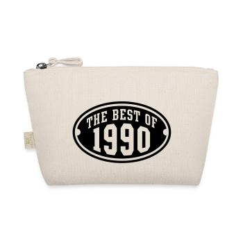 THE BEST OF 1990 - Birthday Geburtstag Design - Bio-Täschchen - Natur - Vorne