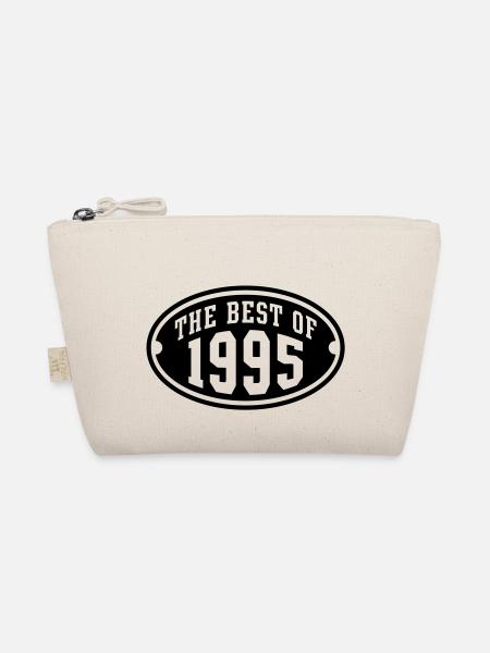 THE BEST OF 1995 - Birthday Geburtstag Design - Organic Pouch - nature - Front
