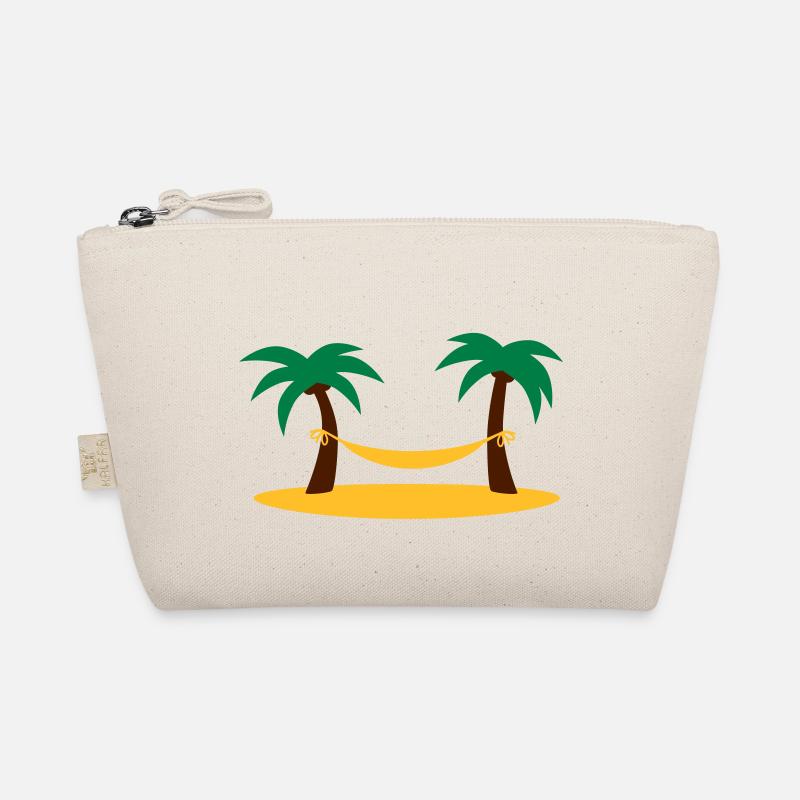 island_palms_and_hammock Organic Pouch