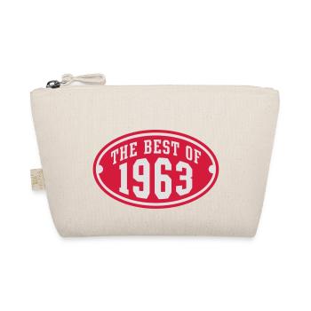 THE BEST OF 1963 2C Birthday Anniversaire - Bio-Täschchen - Natur - Vorne