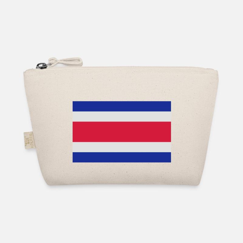 drapeau_costa_rica Bio-Täschchen