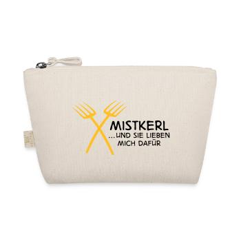 Mistkerl - Bio-Täschchen - Natur - Vorne