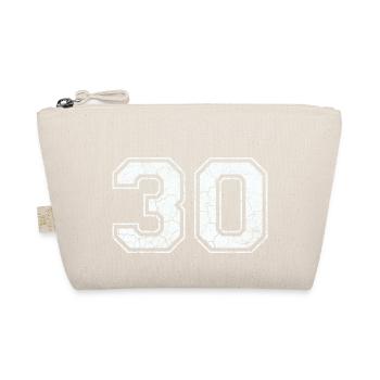 30 in white in the used look - Organic Pouch - nature - Front