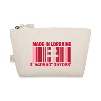 Made in Lorraine II - Organic Pouch - nature - Front