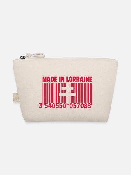Made in Lorraine II - Organic Pouch - nature - Front