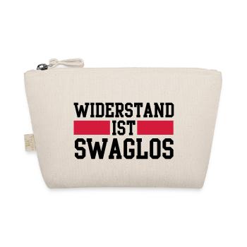 widerstand ist swaglos - Organic Pouch - nature - Front