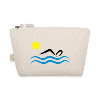 open water swimming - Organic Pouch - nature - Front