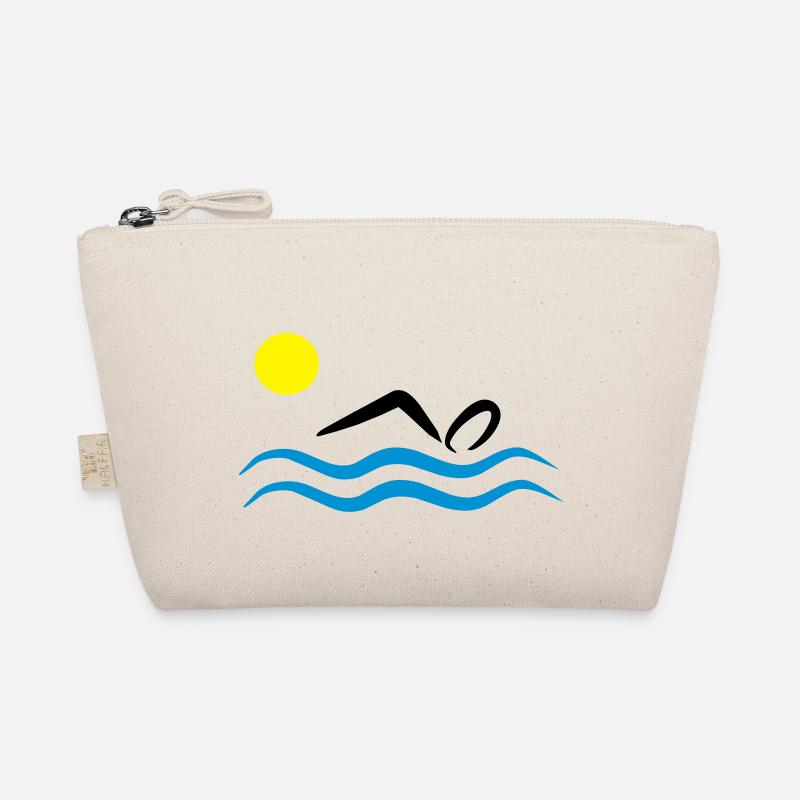 Freiwasserschwimmen - Bio-Täschchen - Natur