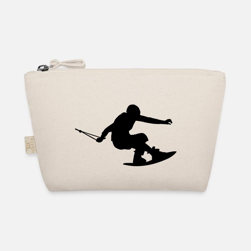 wakeboarder_15 - Bio-Täschchen - Natur