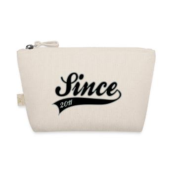 Birthday - Since 2011 - Organic Pouch - nature - Front