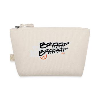 BRAAP BRAAAP MACHINE SKULL - Bio-Täschchen - Natur - Vorne
