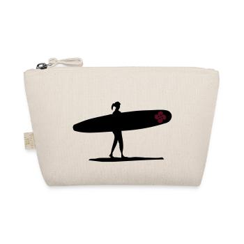 Basque surfer Cross - Organic Pouch - nature - Front