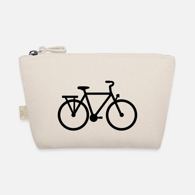 Fahrrad - Bio-Täschchen - Natur