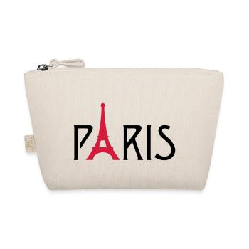 Paris Eiffel Tower - Organic Pouch - nature - Front