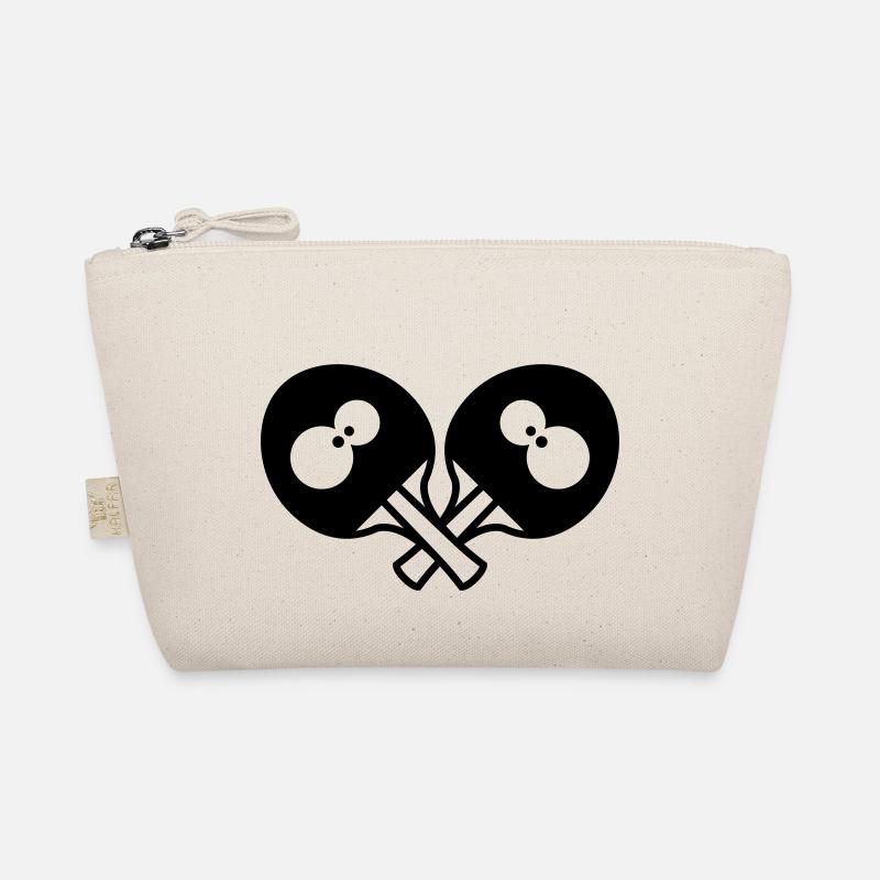 Funny Table Tennis Rackets Bio-Täschchen