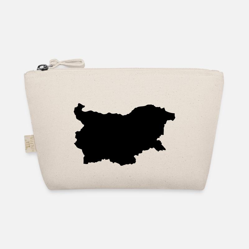 Bulgaria map Organic Pouch