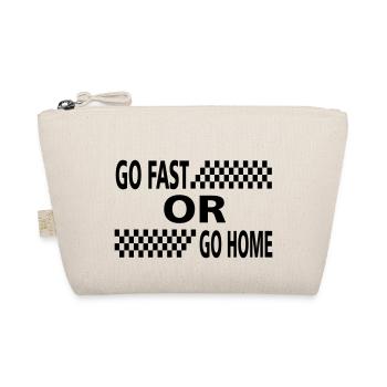 go fast or go home - Organic Pouch - nature - Front