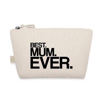 best mum ever - Trousse biologique - nature - Devant
