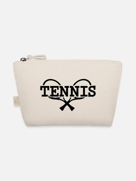 Tennis - Bio-Täschchen - Natur - Vorne