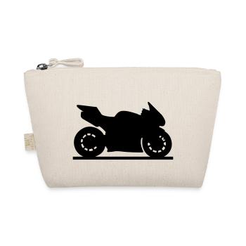 motorrad_f1 - Bio-Täschchen - Natur - Vorne
