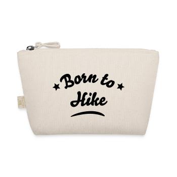 born to hike 01 - Bio-Täschchen - Natur - Vorne