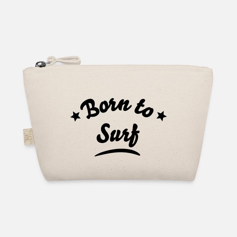 born to surf 01 Bio-Täschchen