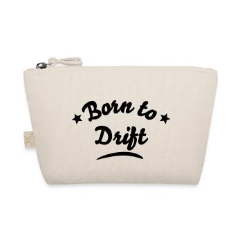 born to drift - Organic Pouch - nature - Front