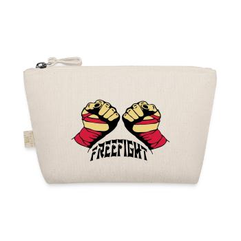 Freefight Fists - Bio-Täschchen - Natur - Vorne